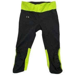 Under Armour Compression‎ Heat Gear Cropped Leggings Activewear Workout Gym